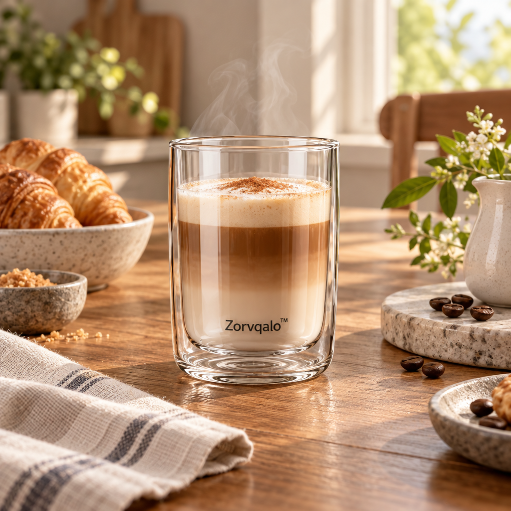 Zorvqalo™ Double-Wall Heat-Resistant Glass image 1
