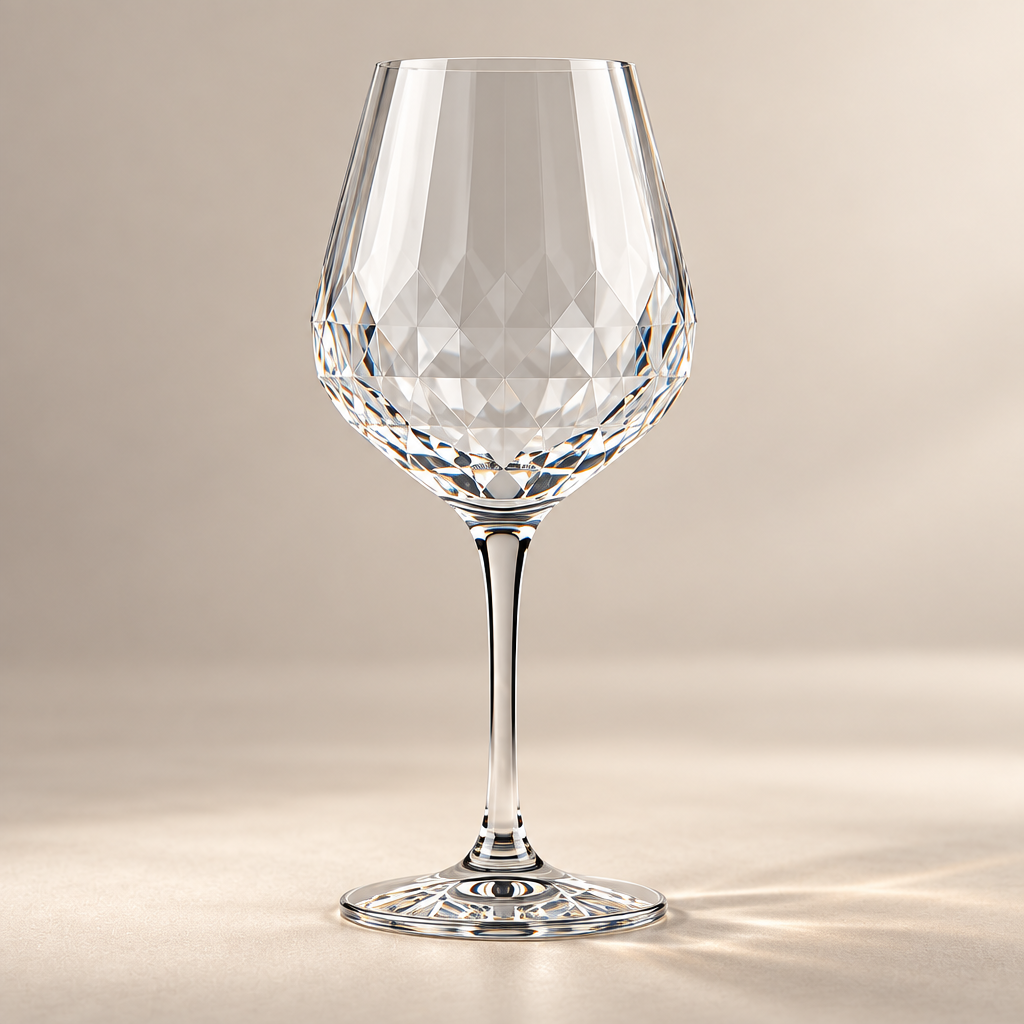 Zorvqalo™ Crystal Stemmed Wine Glass image 2