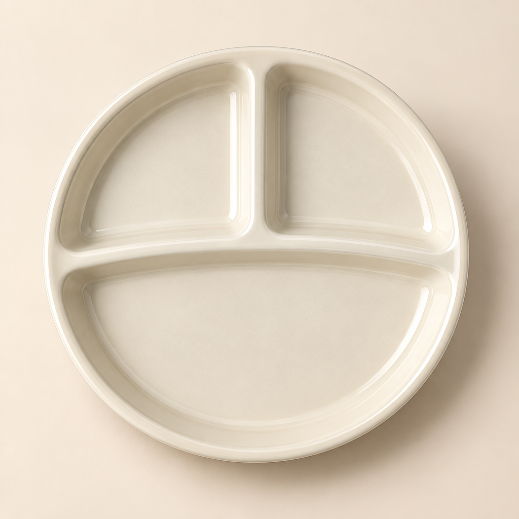 Zorvqalo™ Ceramic Divided Serving Plate image 2