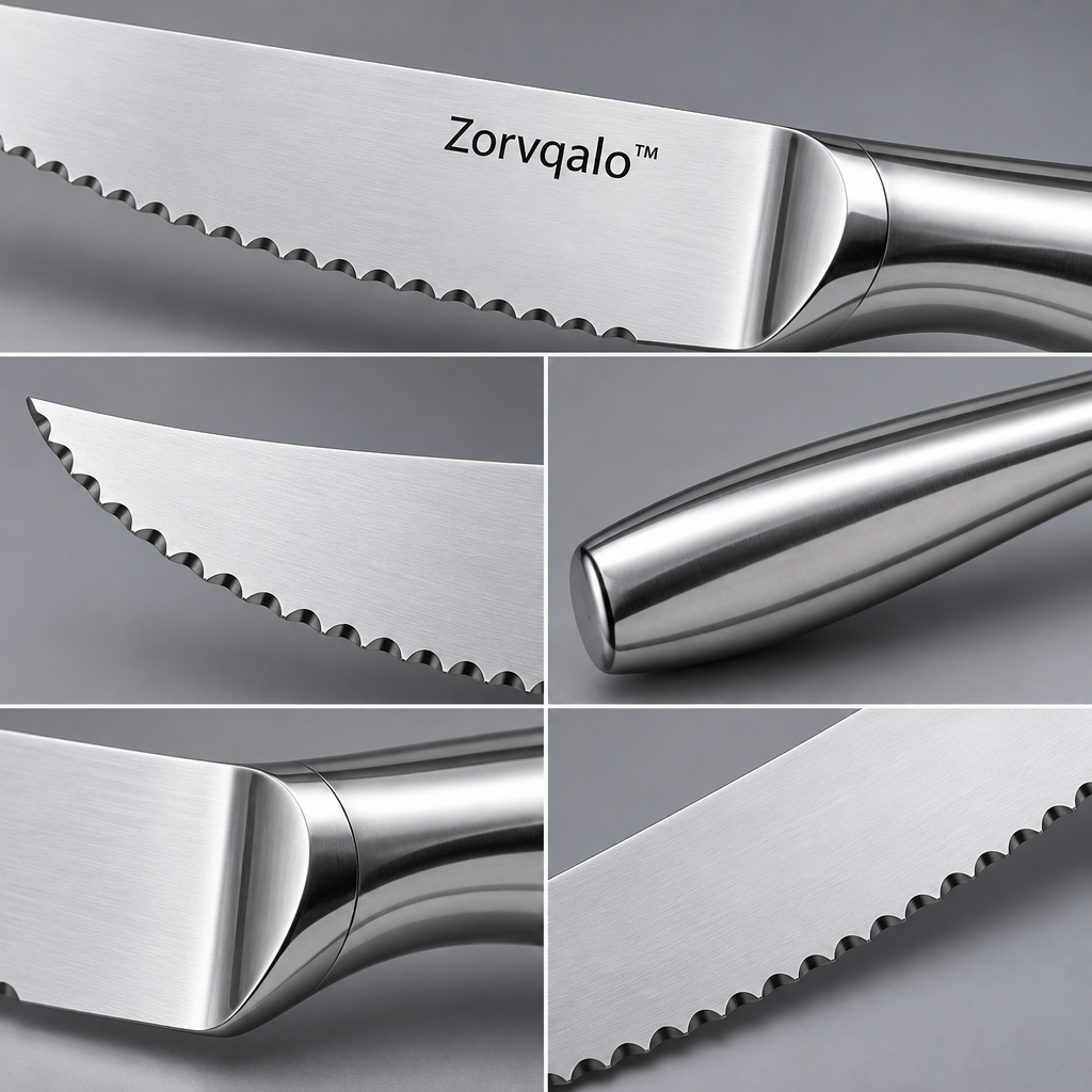 Zorvqalo™ Stainless Steel Steak Knife image 3